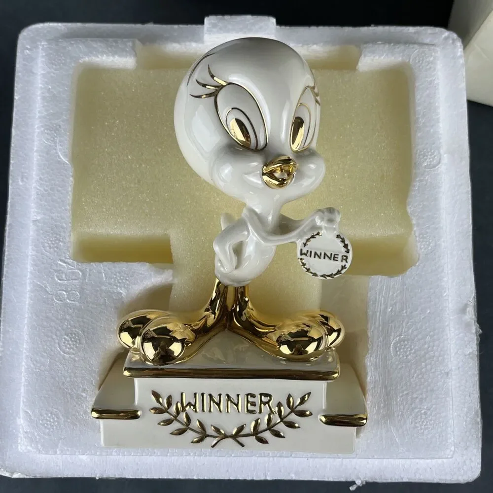 Lenox TWEETY TWEETY'S Triumph 760225 Winner‎ Figurine 24K w/ Box & COA